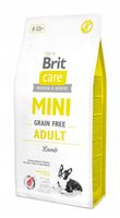 BRIT CARE Mini Grain-Free Adult Lamb 7kg + GRATIS