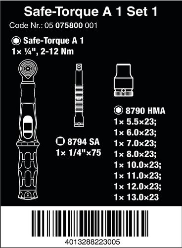 KLUCZ DYNAMOMETRYCZNY SAFE-TORQUE A1,1/4 10CZ WERA na Arena.pl