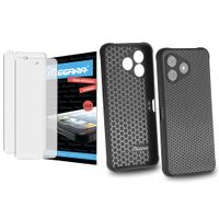 matowa folia ochronna do hammer blade va 5g - 6.56" + etui silikonowe tpu