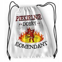 Plecak Dla Komendanta Sportowy Szkolny Worek Torba Z Nadrukiem Ze Zdjęciem