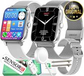 ZEGAREK SMARTWATCH DAMSKI INDUKCJA ROZMOWY CIŚNIENIOMIERZ PULSOMETR EKG PL
