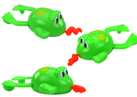 DO KĄPIELI NAKRĘCANA PŁYWAJĄCA ŻABA ZIELONA