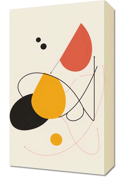 Obraz 30x50cm Rapsodia Kształtów zdjęcie 1