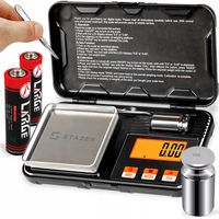 WAGA JUBILERSKA PRECYZYJNA DOKŁADNA CYFROWA Z WYŚWIETLACZEM LCD 200G 0.01G