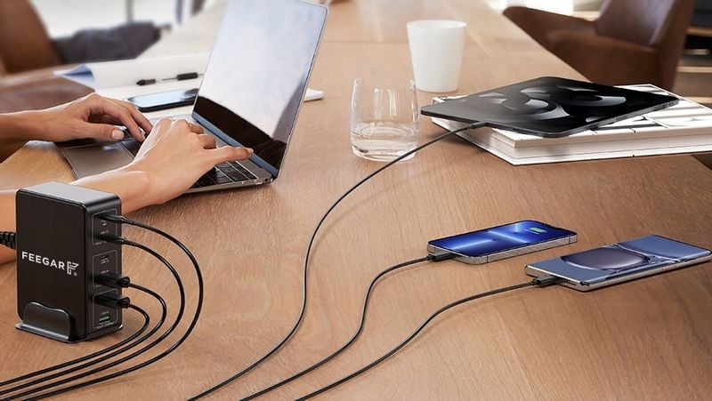 Ładowarka Sieciowa Feegar Tower Pro 140W Usb Typ C zdjęcie 12