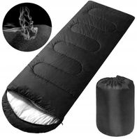 ŚPIWÓR TURYSTYCZNY MUMIA KOŁDRA 2w1 KAPTUR POKROWIEC CIEPŁY LEKKI 210x75 CM