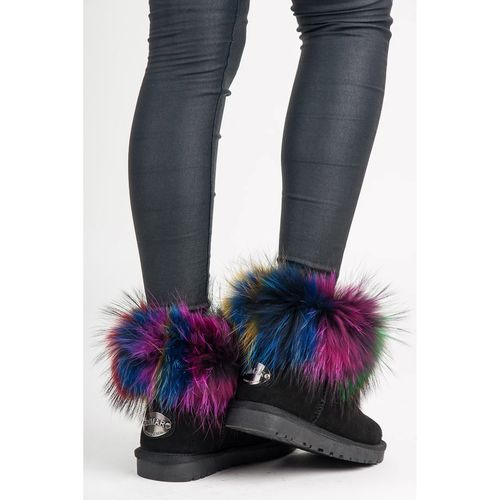 Skórzane mukluki multicolor r.37 na Arena.pl