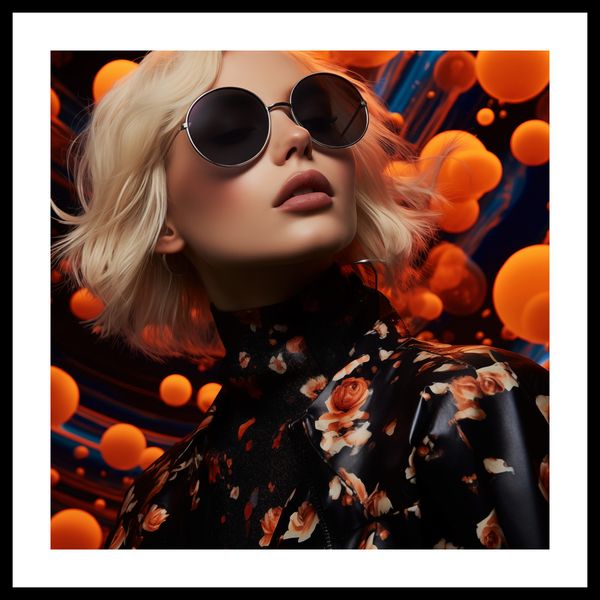 Plakat 40x40cm Galaktyczna Piękność zdjęcie 3