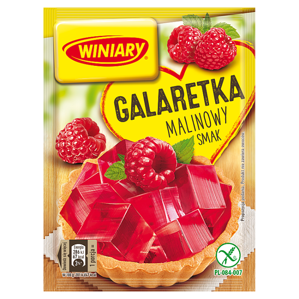 WINIARY GALARETKA MALINA 71G zdjęcie 1