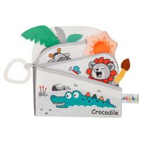 AKUKU A0704 Książeczka sensoryczna ZOO