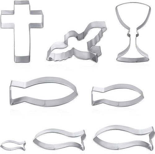 Foremki do wycinania ciastek zestaw 8szt na Arena.pl