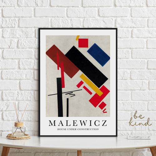 Plakat malewicz geometria obraz 30x40 cm na Arena.pl