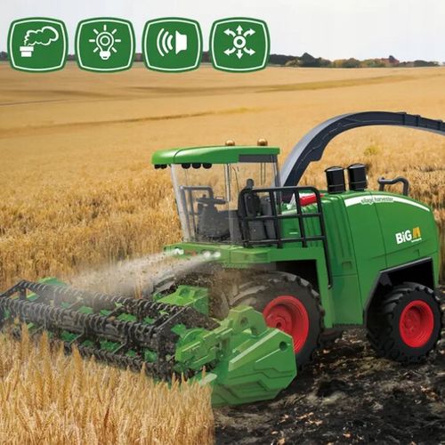 TRAKTOR ZDALNIE STEROWANY CIĄGNIK Z PRZYCZEPĄ RC na PILOTA 2W1 na Arena.pl