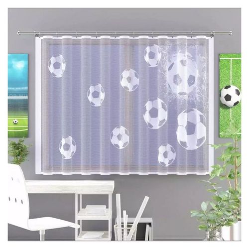 Firanka Piłkarska 150 x 250 cm 🔲 DomoweTekstylia | WN770P 250 na Arena.pl