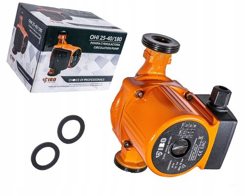 POMPA CYRKULACYJNA 3BIEGOWA 25-40/180 SOLIDNA MOCNA WYDAJNA IBO OHI MAX 72W na Arena.pl