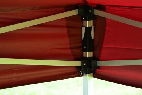 Pawilon ogrodowy rozkładany 3 x 3 m - winny, 4 ściany na Arena.pl