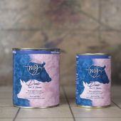 Wołowina z wieprzowiną, ziemniakami i jabłkiem 410g karma dla psa