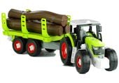 ND24_3385 Rozkrecany Traktor z Przyczepa z Drewne