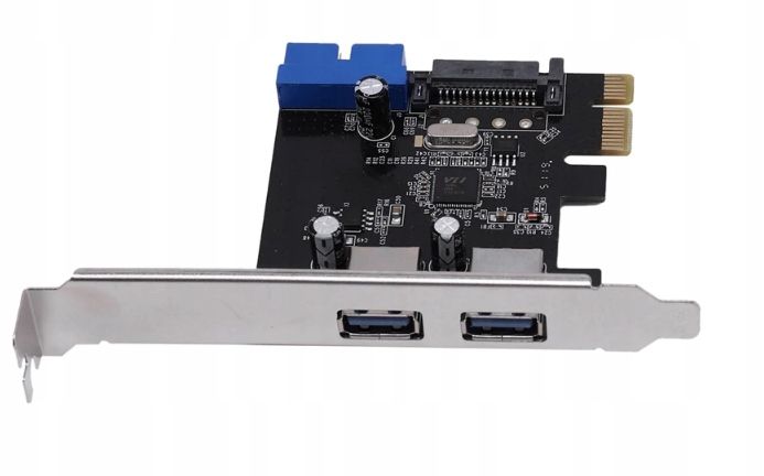 Kontroler PCI-E usb3.0 low profile dell hp GDN zdjęcie 5