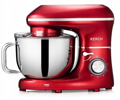 ROBOT KUCHENNY PLANETARNY MIKSER Z MISĄ KERCH MYCHEF 4000W RED 6,2L na Arena.pl