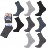 8x SKARPETY GRUBA BAWEŁNA CIEPŁE MIX ROZMIAR 40-43