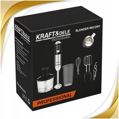 BLENDER RĘCZNY MIKSER WIELOFUNKCYJNY TRYB TURBO 1500 W KRUSZY LÓD 7W1 na Arena.pl