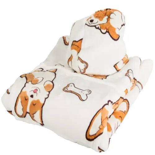 Ciepła bluza koala koc oversize XXL gruby futrzak miękka z kapturem na Arena.pl