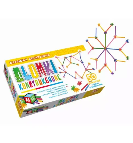 Słomki konstrukcyjne 50 elementów na Arena.pl