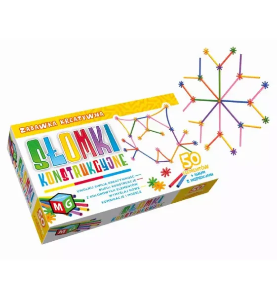 Słomki konstrukcyjne 50 elementów zdjęcie 2