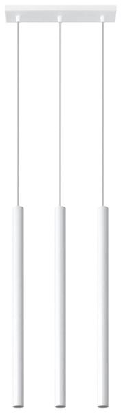 LAMPA wisząca STELLO SL.0466 metalowa OPRAWA listwa ZWIS sople tuby białe zdjęcie 3