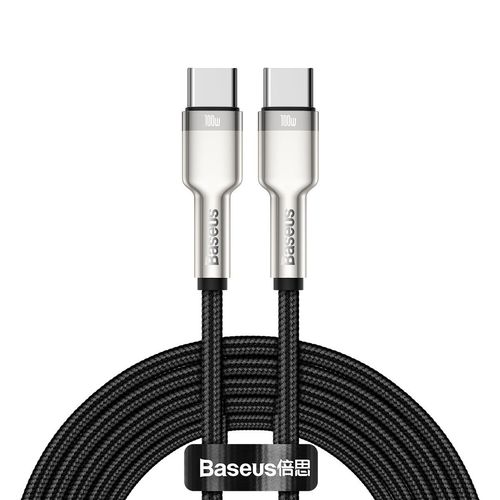 kabel usb-c do usb-c baseus cafule, 100w, 2m (czarny) na Arena.pl