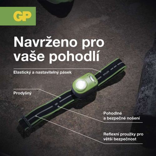 Latarka czołowa GP 500 lm LED na Arena.pl