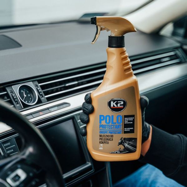 K2 POLO PROTECTANT Black 750 ml Mleczko do deski rozdzielczej, kokpitu zdjęcie 6