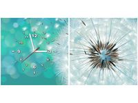 40 80CM ZEGAR 2 ELEM PUSZYSTY DMUCHAWIEC ŚCIENNY