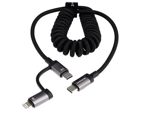 WAYME Kabel do ładowania i synchronizacji, w oplocie z mikrofibry na Arena.pl