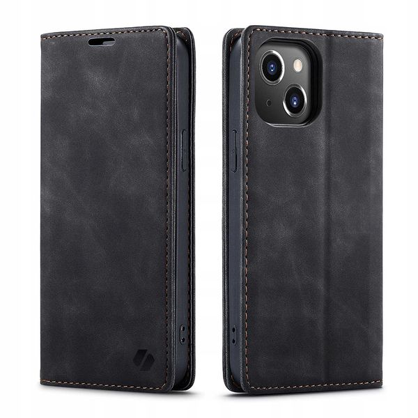 Spacecase Wallet Iphone 14 Plus Black zdjęcie 7