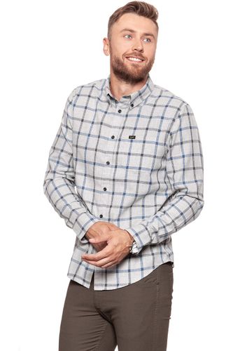 KOSZULA LEE BUTTON DOWN SHARP GREY MELE L880ZF03 M na Arena.pl