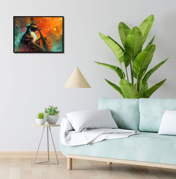 Plakat 55x40cm Pingwinia Nuta zdjęcie 4