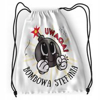 Plecak Dla Stefanii Sportowy Szkolny Worek Torba Z Nadrukiem Ze Zdjęciem