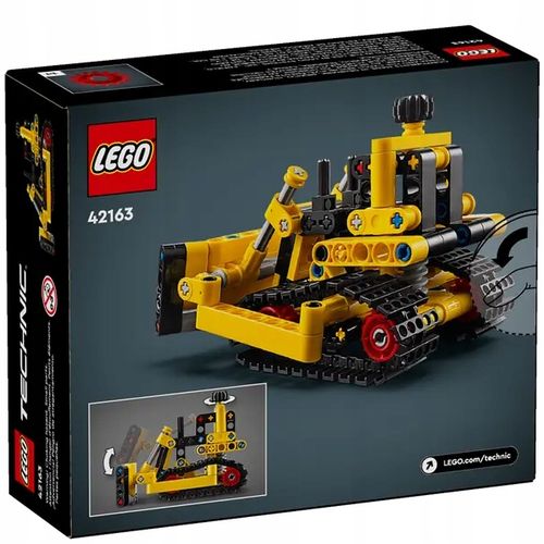Klocki LEGO Technic 42163 Buldożer do zadań specjalnych 7+ (Elementy: 195) na Arena.pl