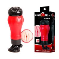 Masturbator Z Wibracją I Przyssawką Crazy Bull Maurice