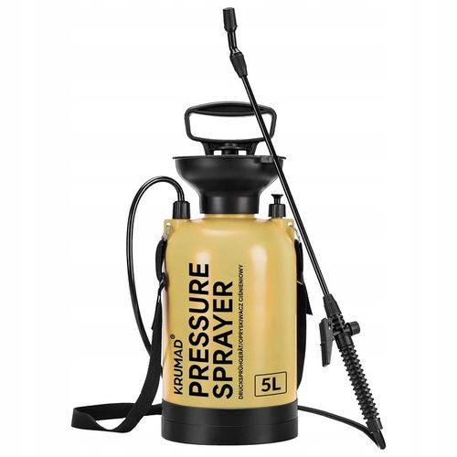 OPRYSKIWACZ RĘCZNY CIŚNIENIOWY OGRODOWY LANCA Z WĘŻEM 171 CM REGULACJA 5L na Arena.pl