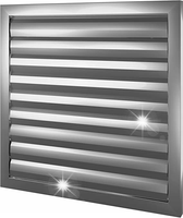 KRATKA WENTYLACYJNA Z ŻALUZJAMI GRAWITACYJNYMI RKŻ fi 250 ALUMINIUM
