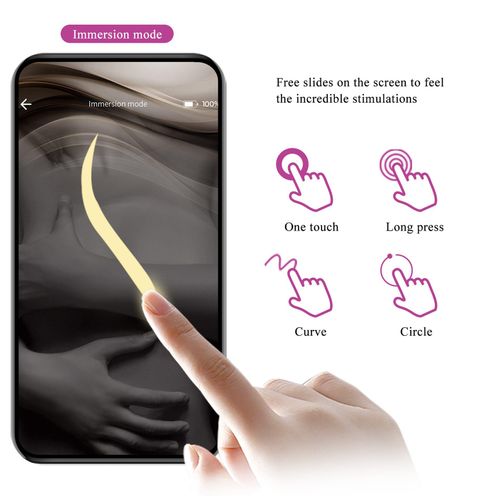 Shey, 10 Vibration Functions 10 Tapping Functions Mobile App Long-Distance na Arena.pl