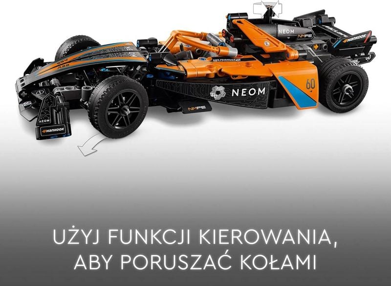 LEGO TECHNIC NEOM McLaren Formula E Race Car 42169 zdjęcie 4