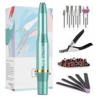 FREZARKA DO PAZNOKCI MANICURE PEDICURE NA USB MOCNA + BITY FREZY OBCINACZ