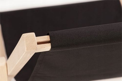 Zestaw Leżak Drewniany Plażowy Szary Bukowe Leżaki Od Producenta 2 Szt. na Arena.pl