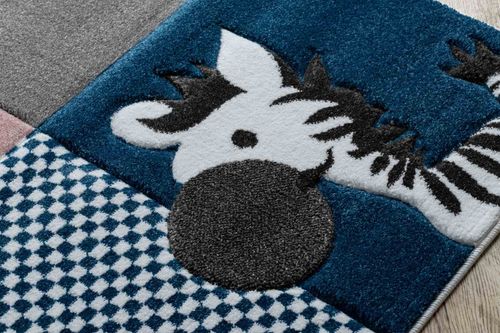 RUG/LU/TINIES/ZOO/CREAM+GREY/140x190 na Arena.pl