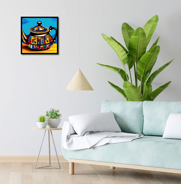 Plakat 40x40cm Może Herbatki? zdjęcie 4