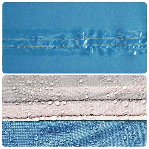 Camping Windbreak Niebieski 340x130 cm Wodoodporny na Arena.pl